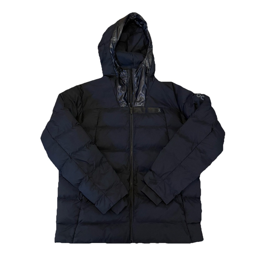 On Cloud Puffer Insulated Men's Challenger Jacket Black Sz Large Run On Cloud